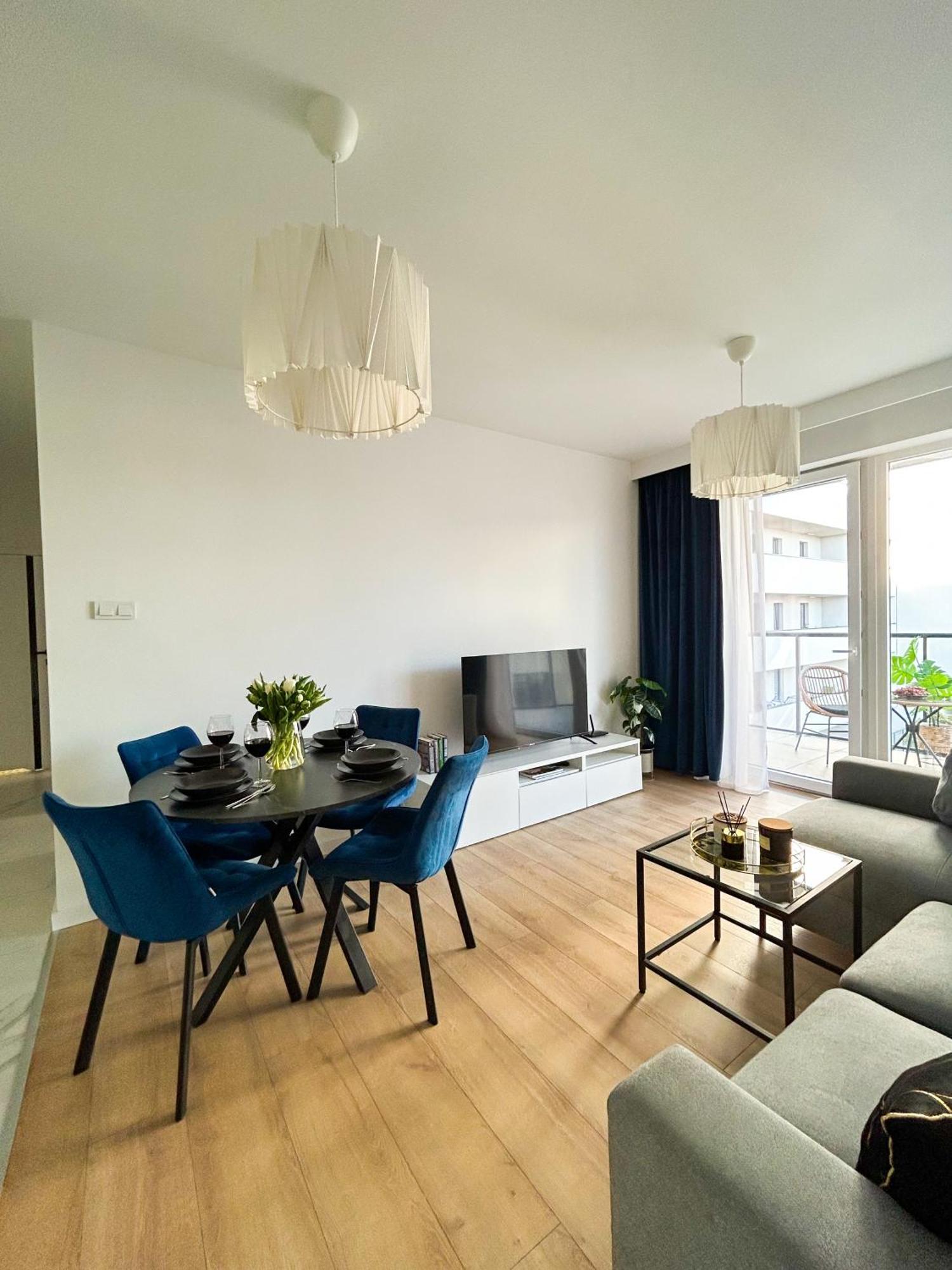 Lumina Stylish 3-Room Apart With Balcony Łódź Exterior foto