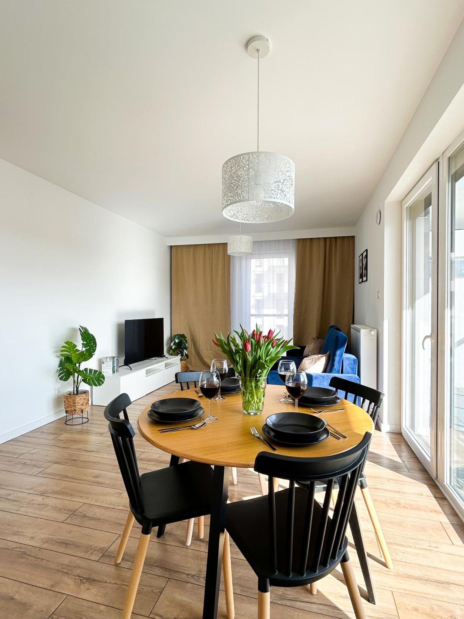 Lumina Stylish 3-Room Apart With Balcony Łódź Exterior foto